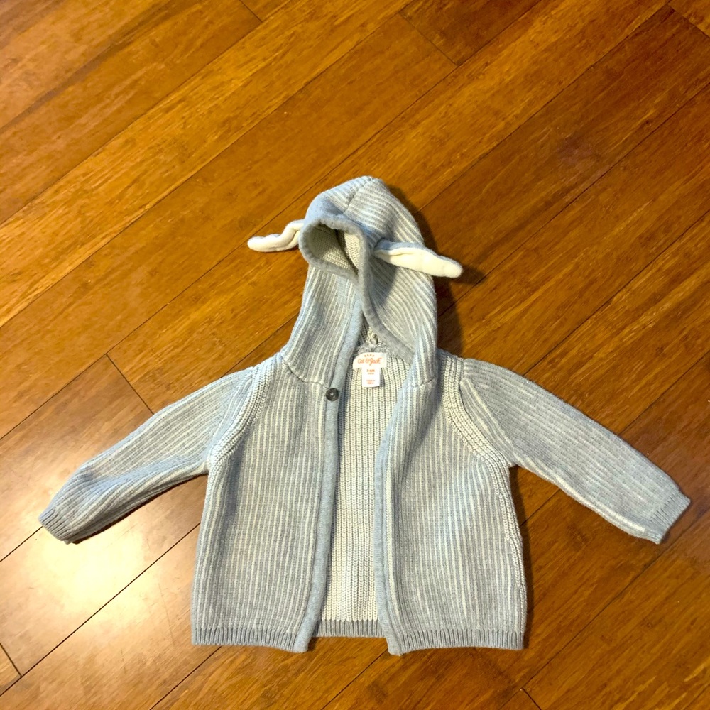 Cat&Jack baby Bunny Ears Sweater jacket